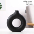 Nordic Circles Ceramic Florwer Vase